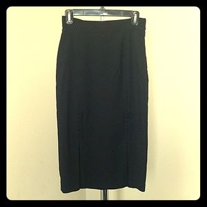 Black PinUp Pencil Skirt